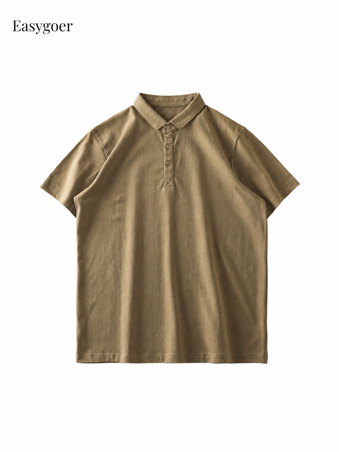 320G Heavyweight Cotton Short-Sleeve Polo Shirt