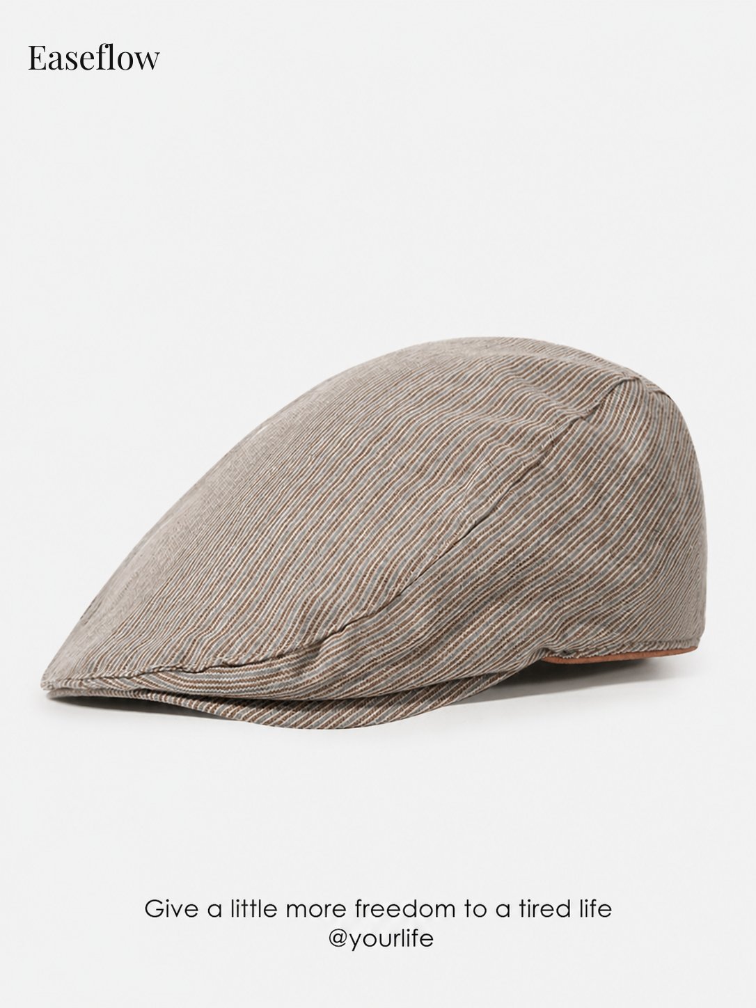 Vintage Textured Flat Cap