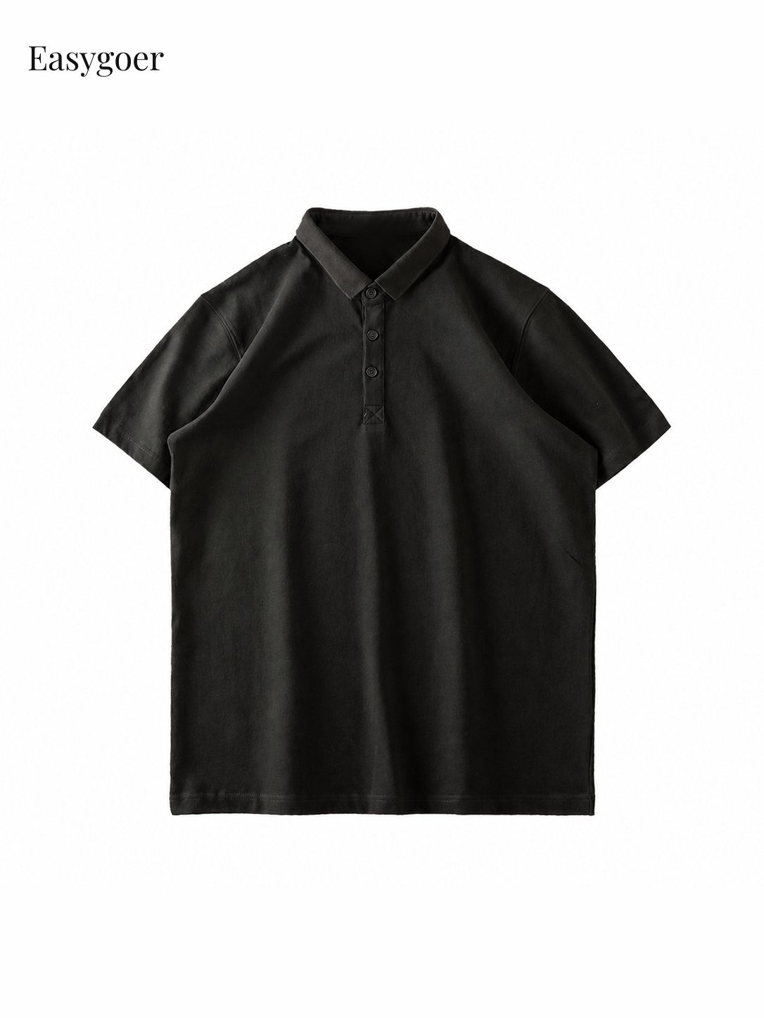 320G Heavyweight Cotton Short-Sleeve Polo Shirt