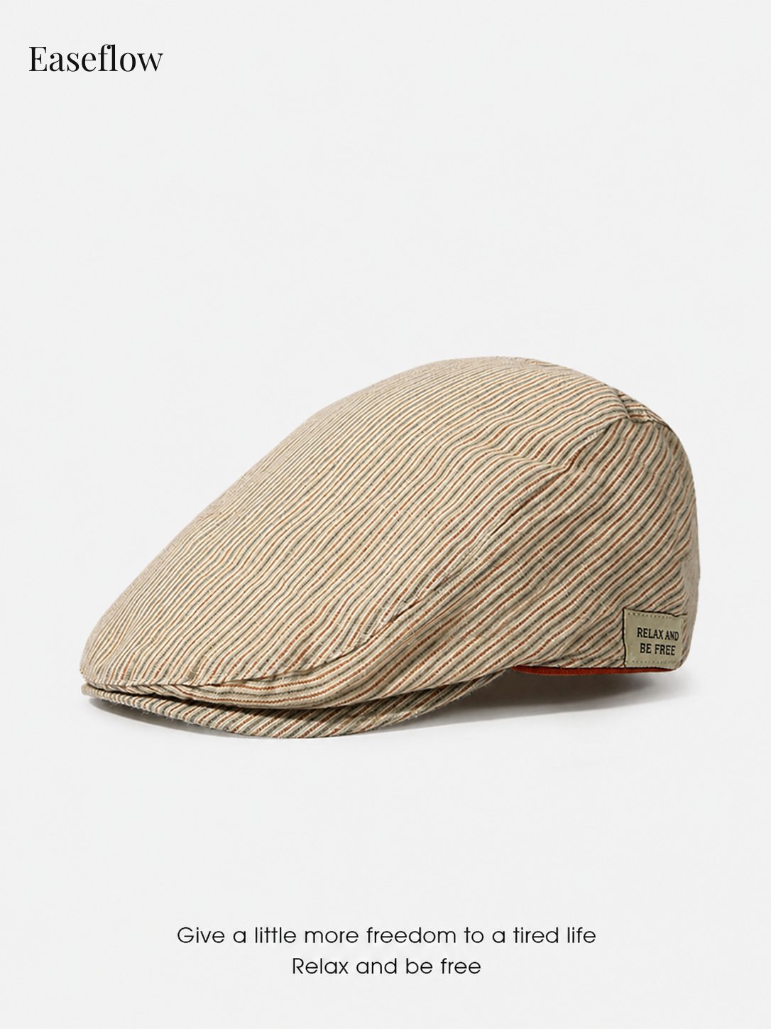 Vintage Textured Flat Cap