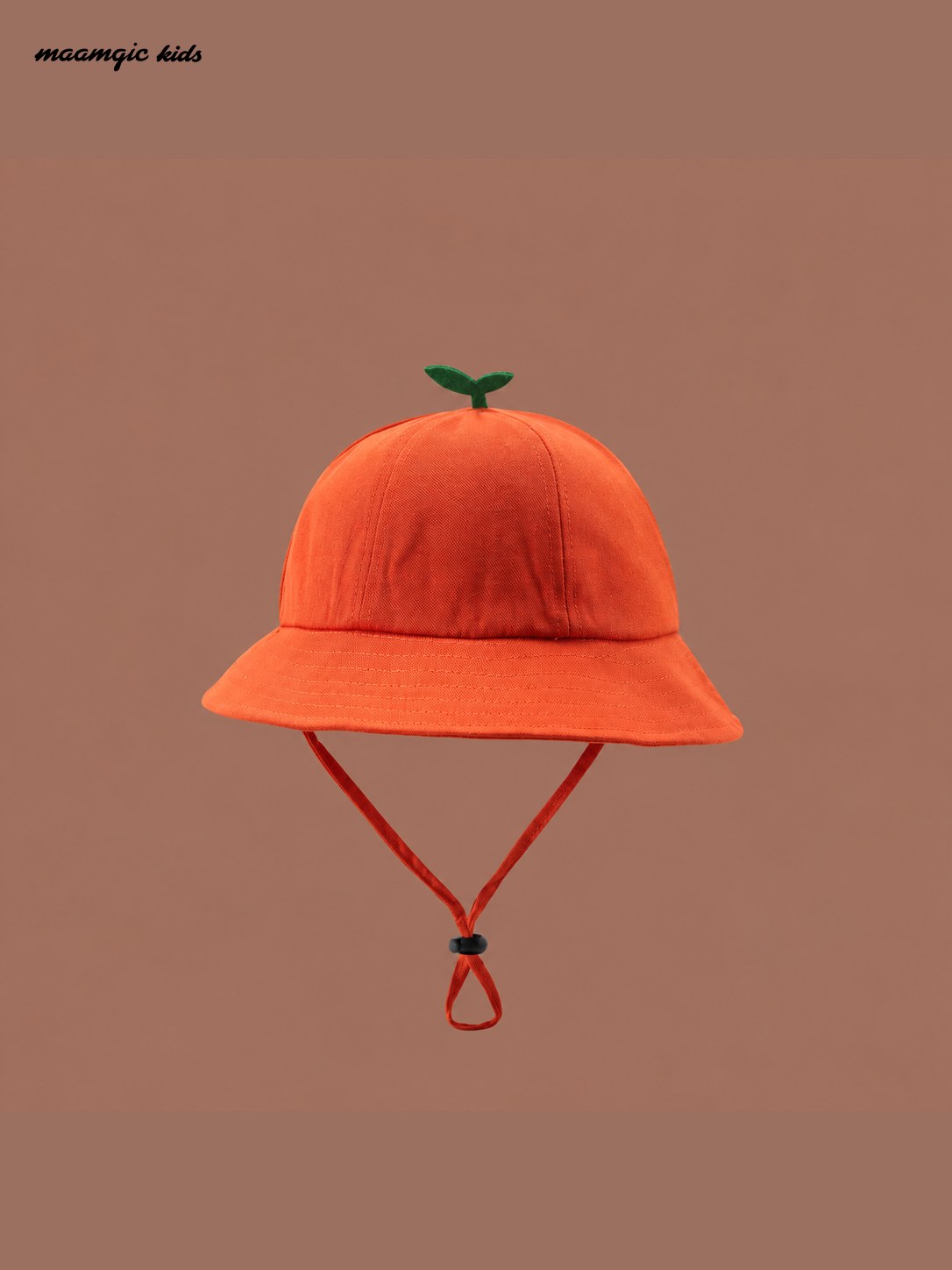 Kids Wide Brim Sun Hat with Chin Strap