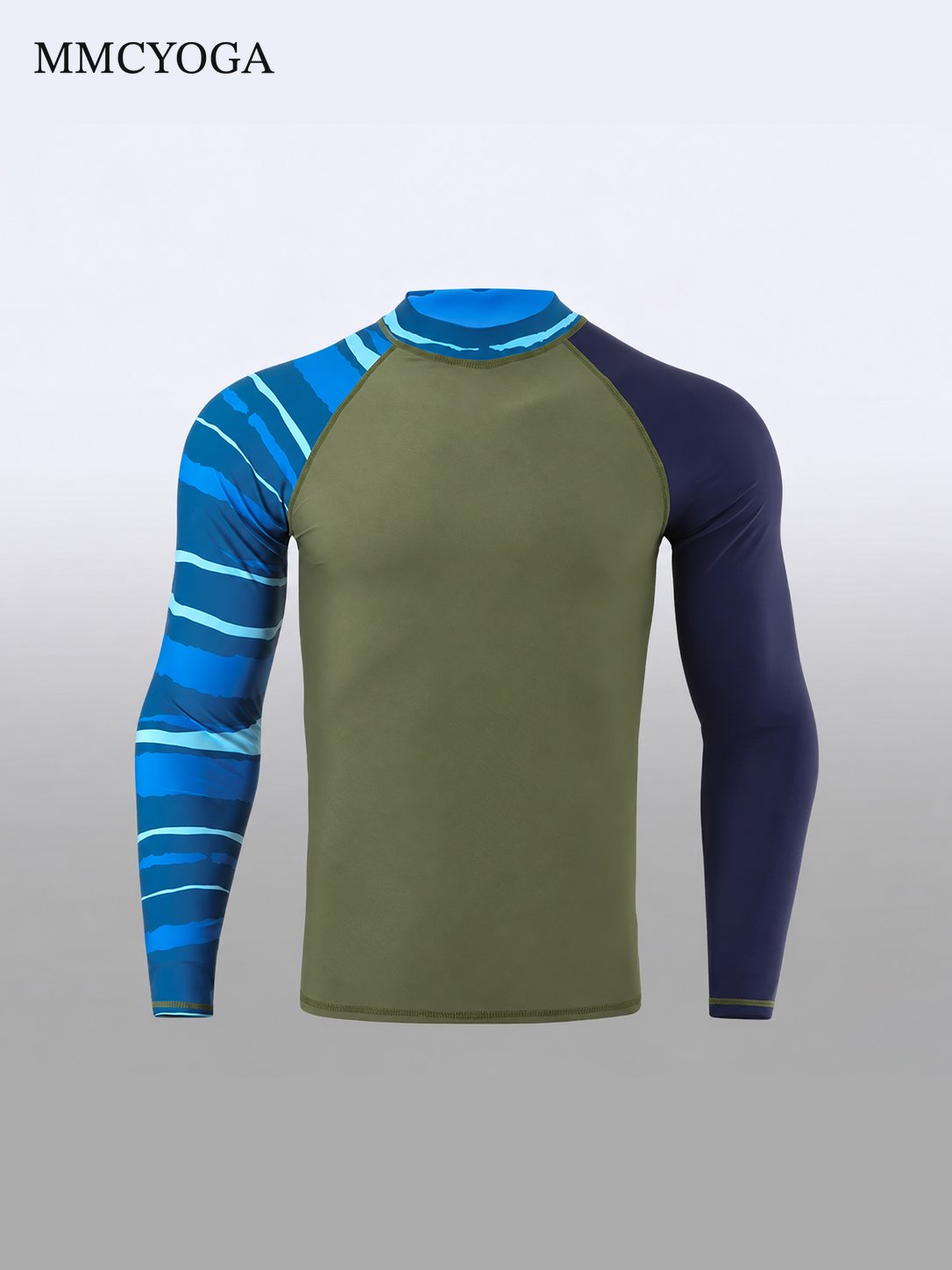 Men's Long Sleeve Rash Guard Swim Set