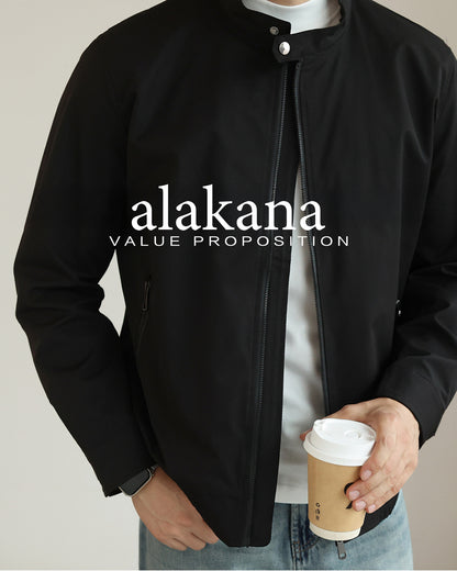 Men's Everyday Stand Collar Bomber Jacket