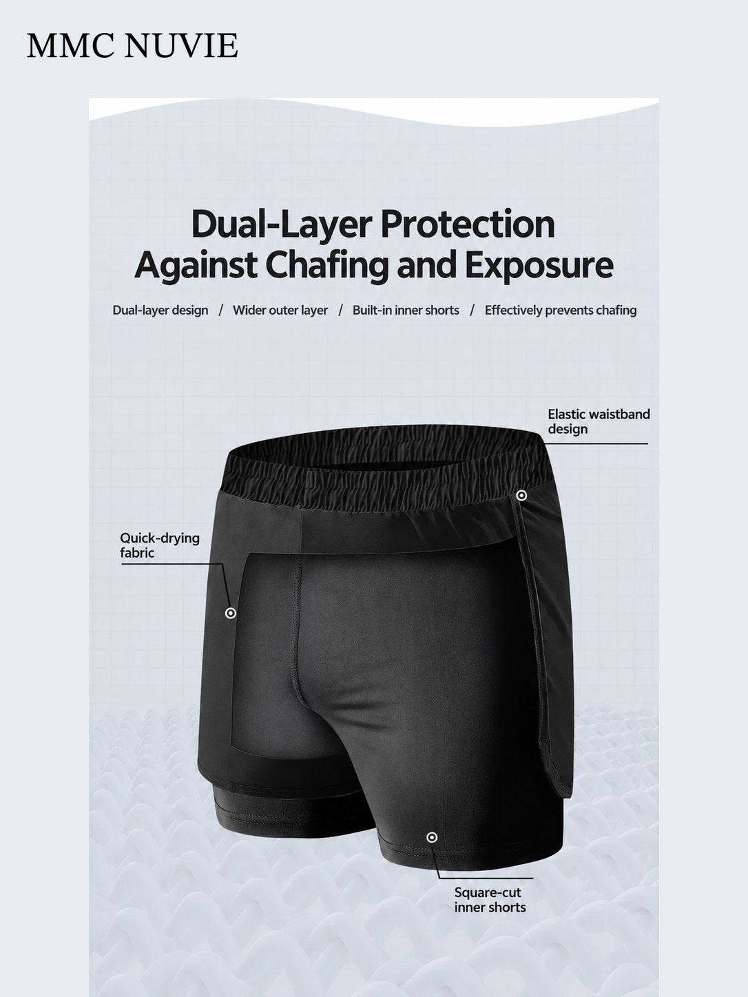 Men's 2-in-1 Quick-Dry Swim Sets