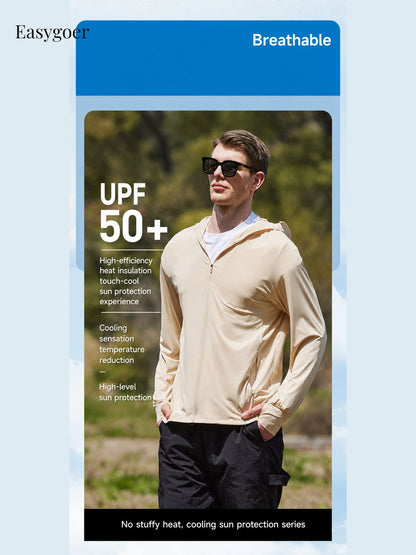 Lightweight Hooded Sun Protection Jacket