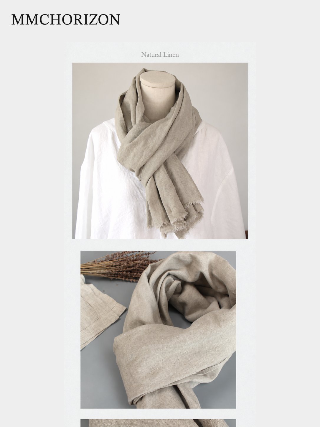 Unisex Soft Cotton Fringed Scarf