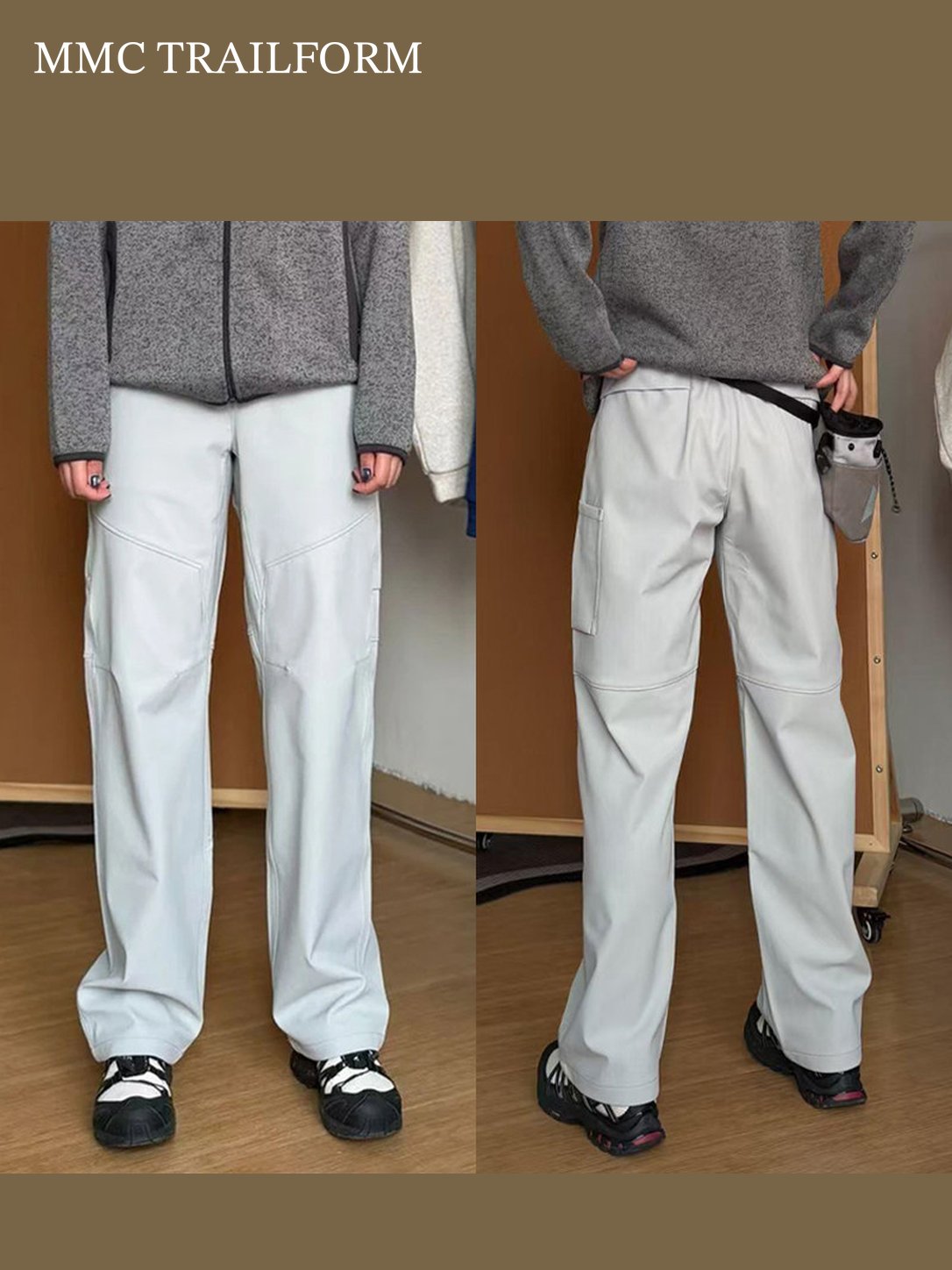 Men's Utility Panel Straight-Leg Cargo Pants