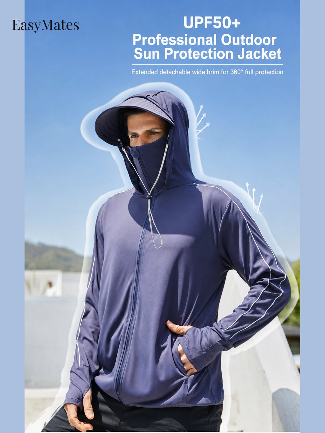 Men's UPF Sun Protection Jacket