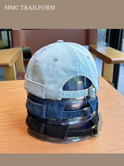 Unisex Vintage Washed Denim Baseball Cap