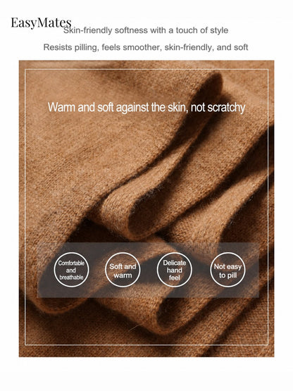 Cashmere Knit Scarf
