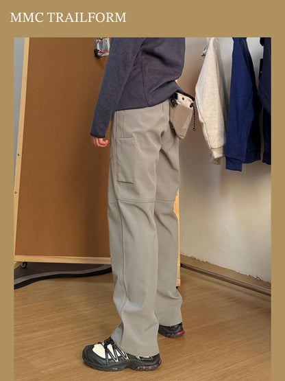 Men's Utility Panel Straight-Leg Cargo Pants