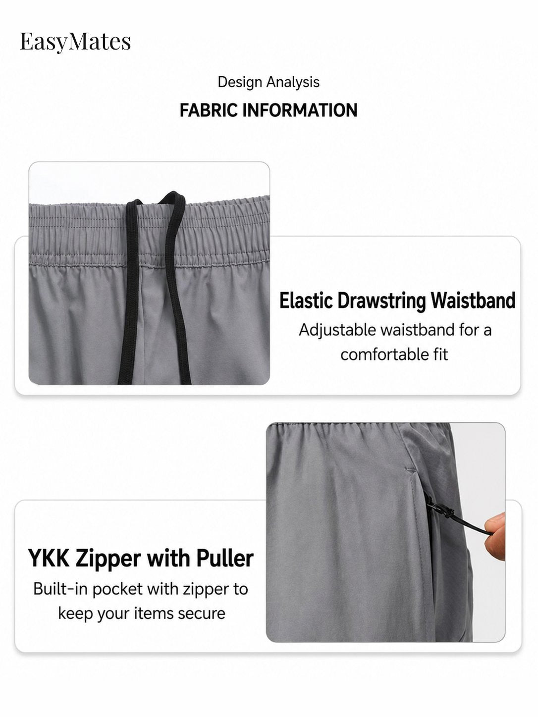 Men's Loose‑Fit Quick‑Dry Athletic Shorts