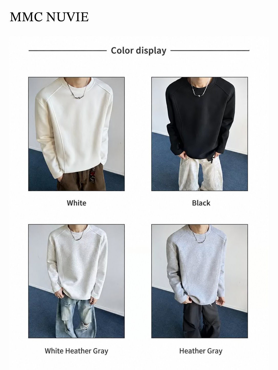 Men's Contrast Seam Raglan Long Sleeve Tee