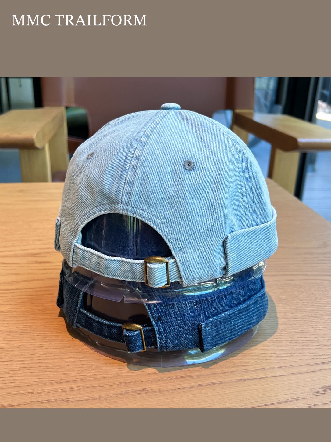 Unisex Vintage Washed Denim Baseball Cap