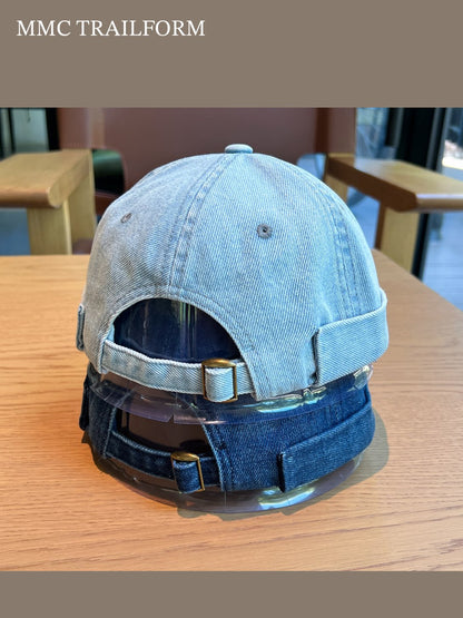 Unisex Vintage Washed Denim Baseball Cap