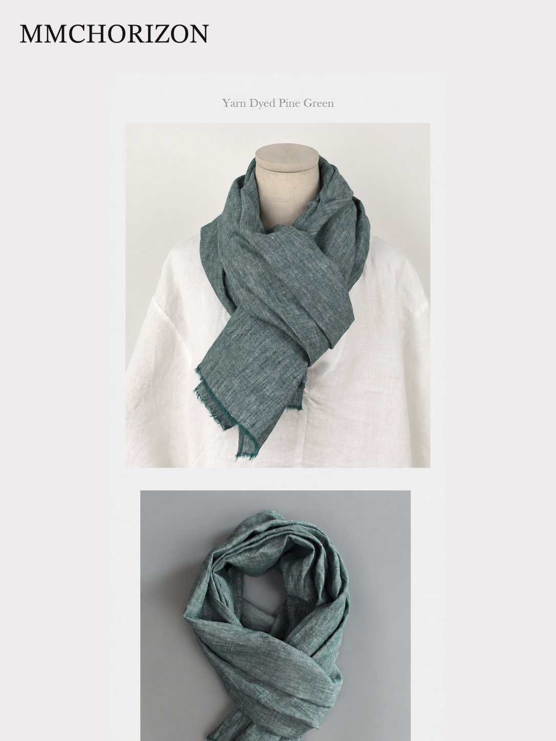 Unisex Soft Cotton Fringed Scarf