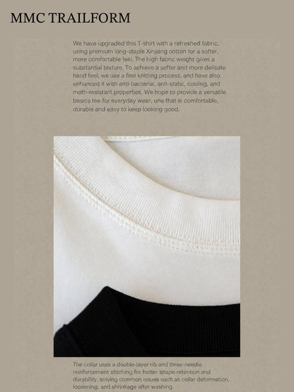 Men's Heavyweight Raglan Cotton T-Shirt