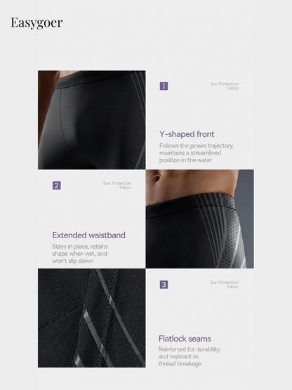 Men's Performance Compression Swim Shorts
