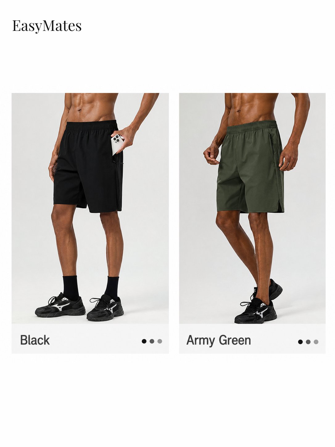 Men's Loose‑Fit Quick‑Dry Athletic Shorts