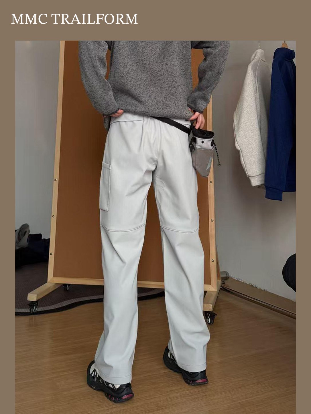 Men's Utility Panel Straight-Leg Cargo Pants