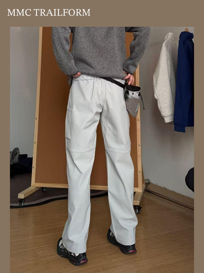 Men's Utility Panel Straight-Leg Cargo Pants