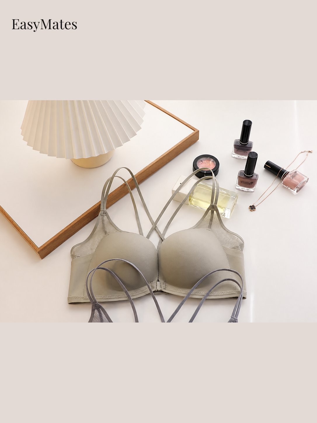 Women's Front‑Closure Wireless Bra