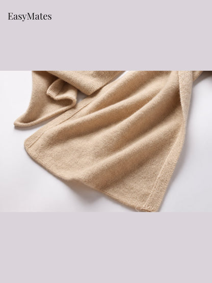 Cashmere Knit Scarf