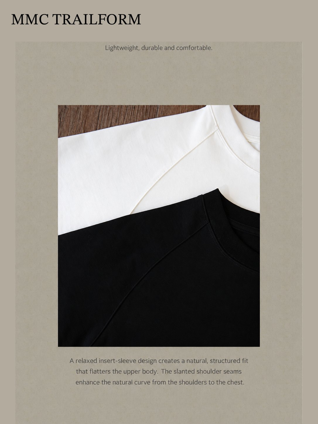 Men's Heavyweight Raglan Cotton T-Shirt