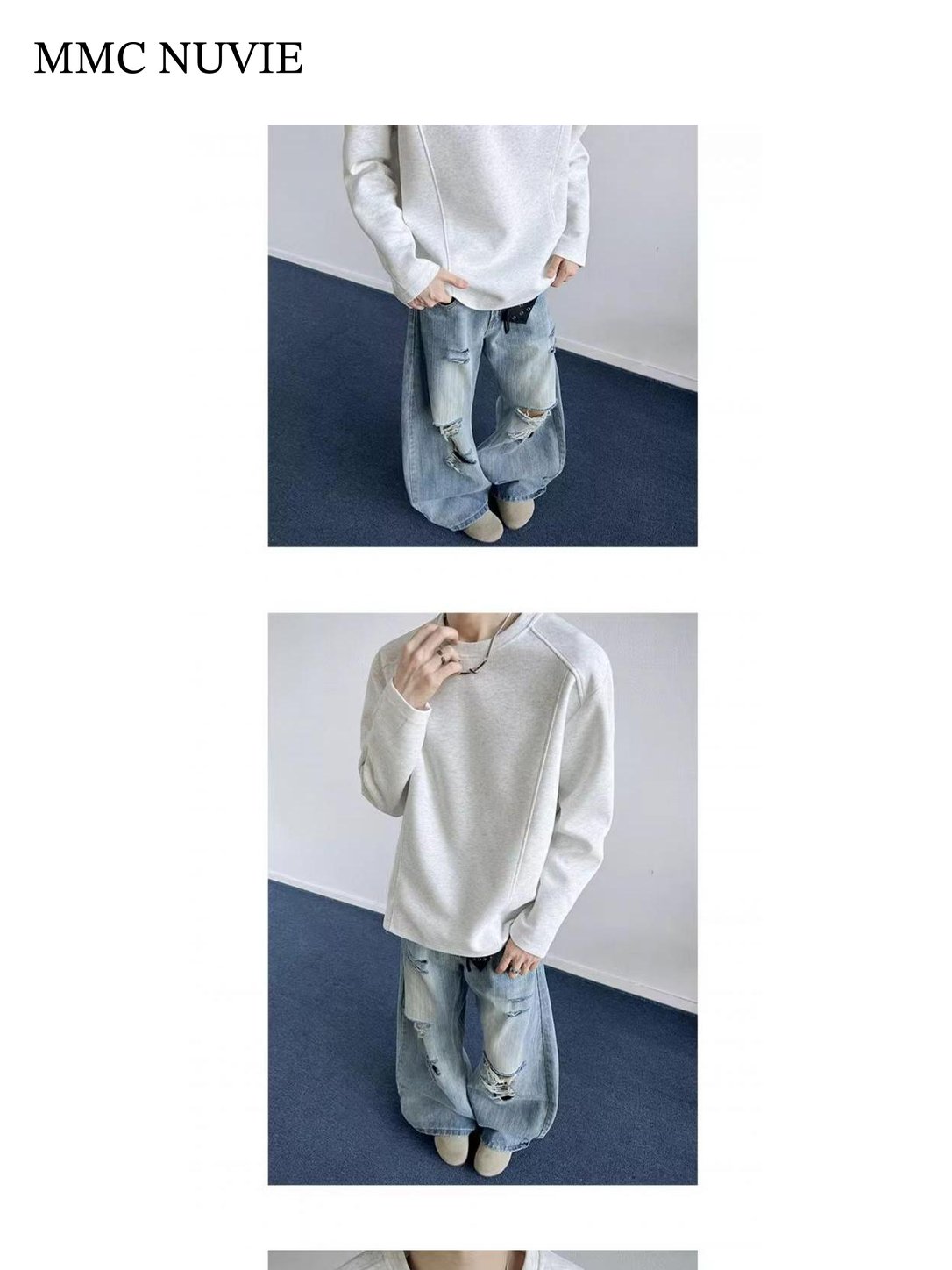 Men's Contrast Seam Raglan Long Sleeve Tee