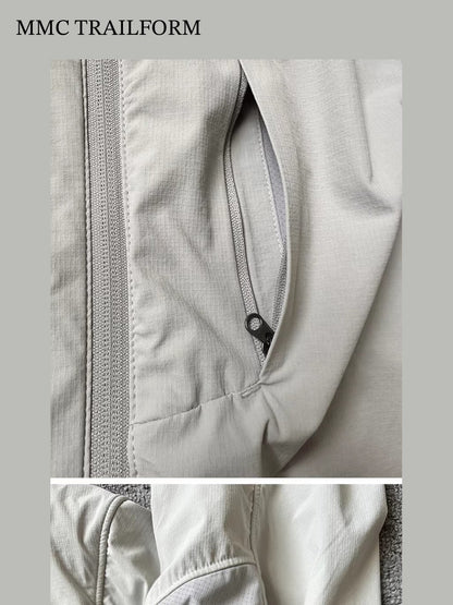 Unisex Lightweight Full-Zip Sun Protection Jacket
