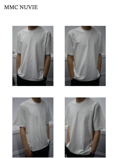 Men's Heavyweight Boxy Crew Neck T-Shirt