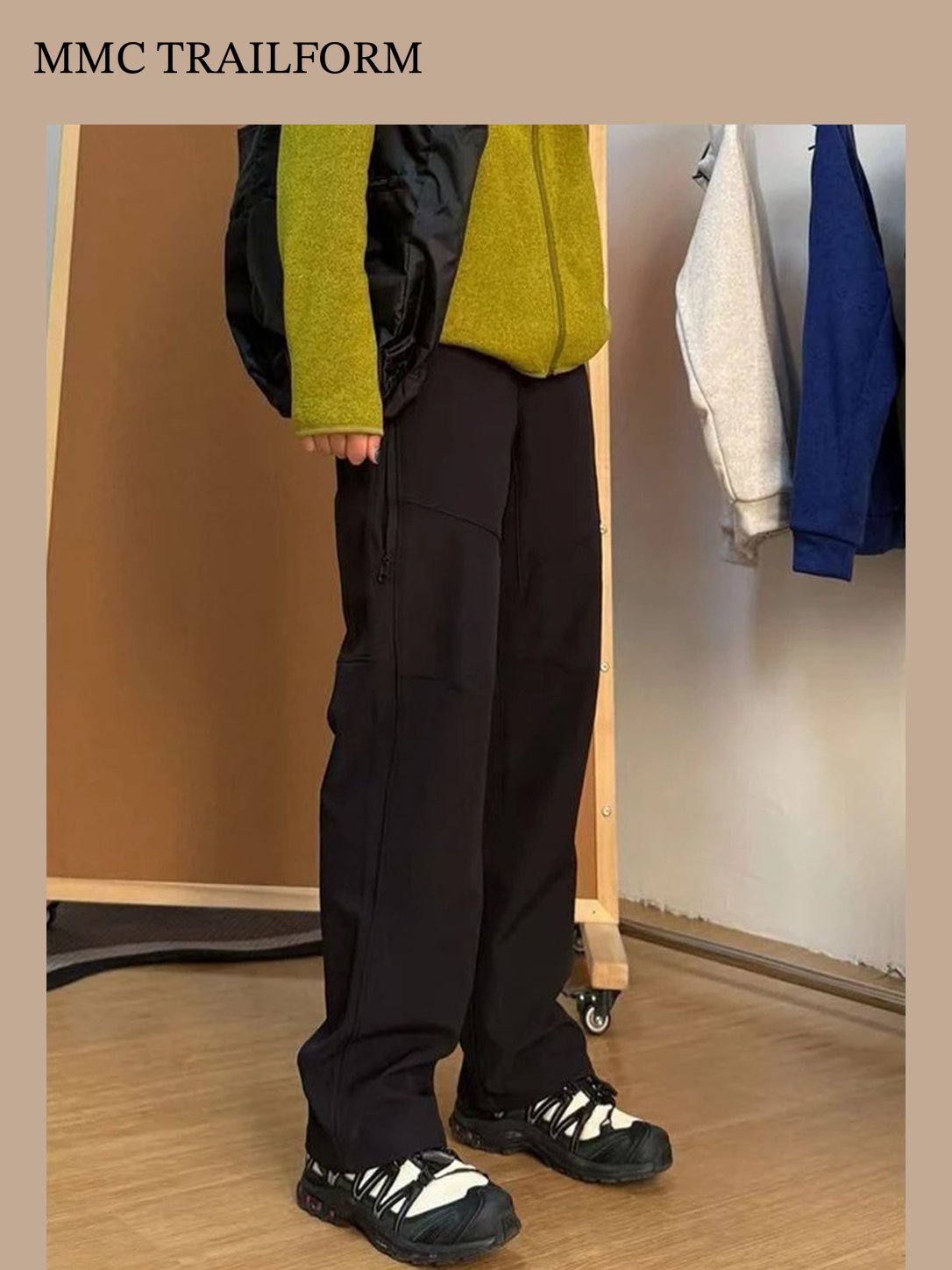 Men's Utility Panel Straight-Leg Cargo Pants