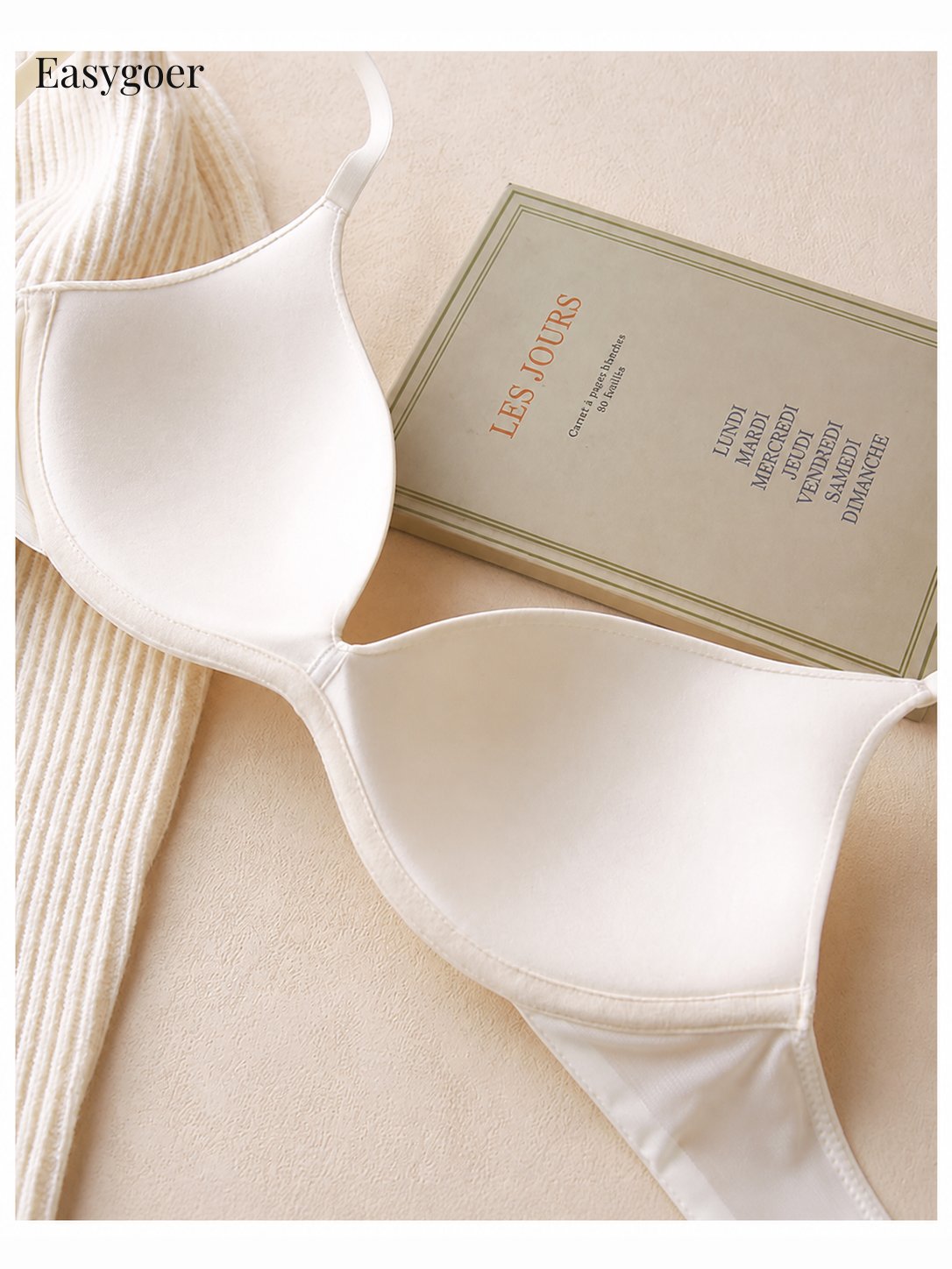 Seamless Wireless Push-Up Bra