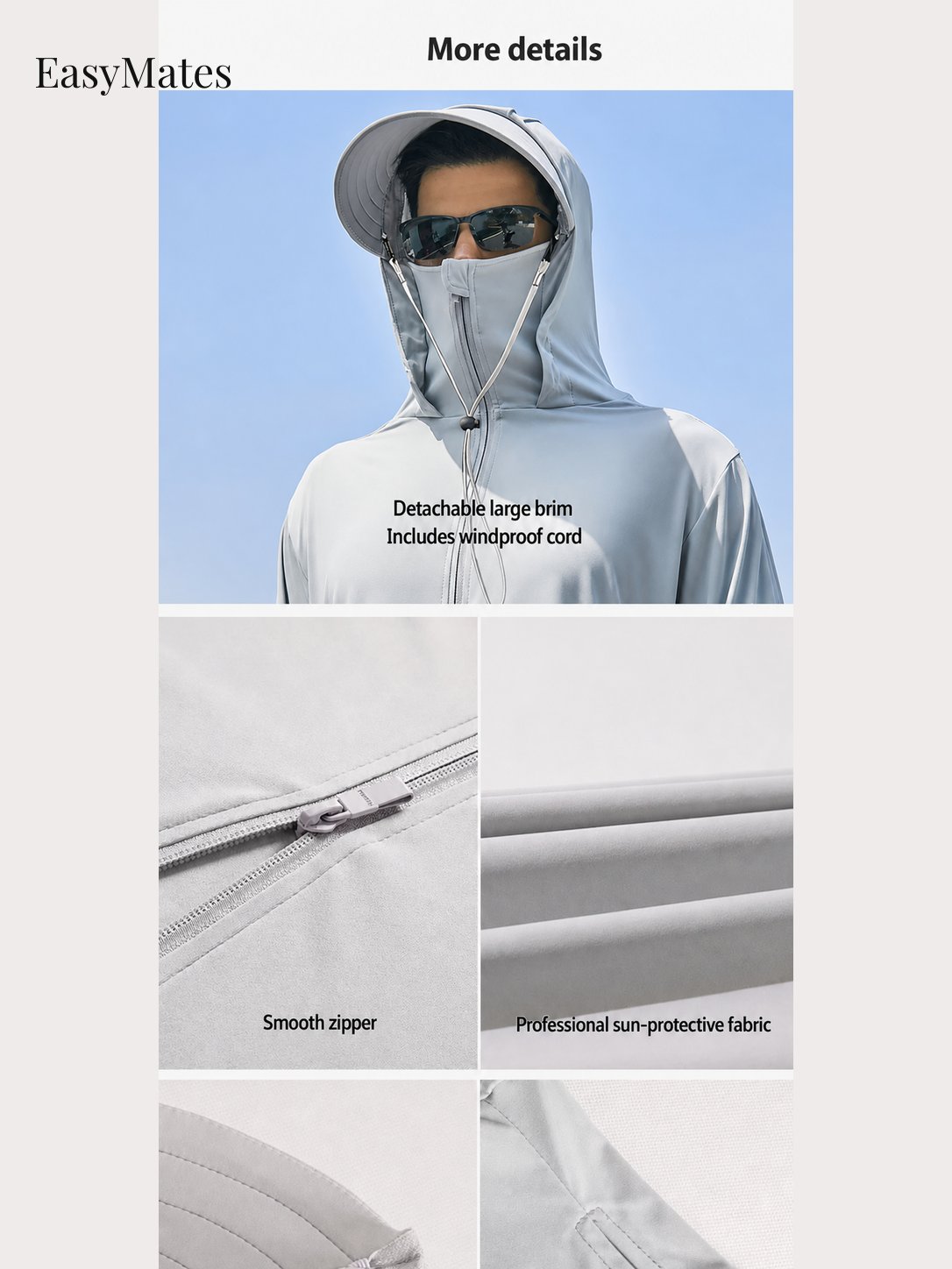 Men's UPF Sun Protection Jacket