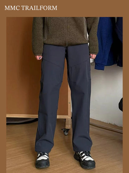 Men's Utility Panel Straight-Leg Cargo Pants