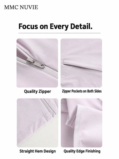 Unisex Lightweight Stand Collar Sun Protection Jacket