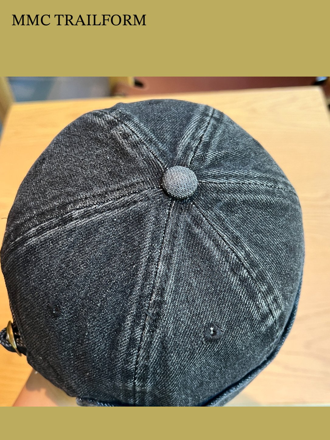 Unisex Vintage Washed Denim Baseball Cap