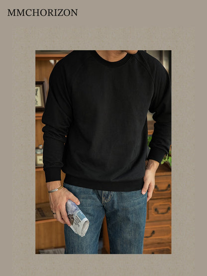 Men's Vintage Raglan Crewneck Sweatshirt