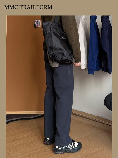 Men's Utility Panel Straight-Leg Cargo Pants