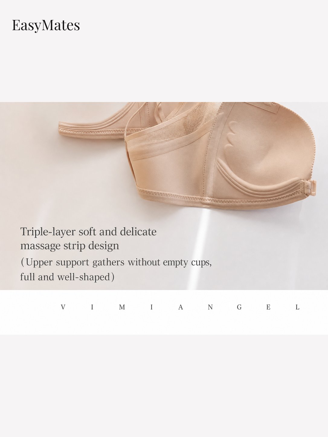 Women's Front‑Closure Wireless Bra