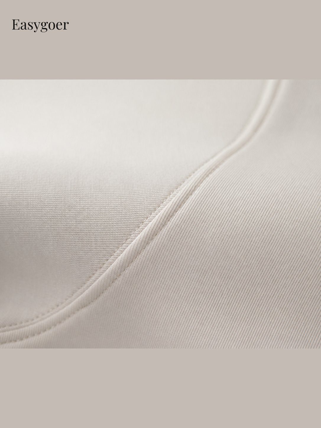 Minimalist Air-Layer Crewneck Sweatshirt