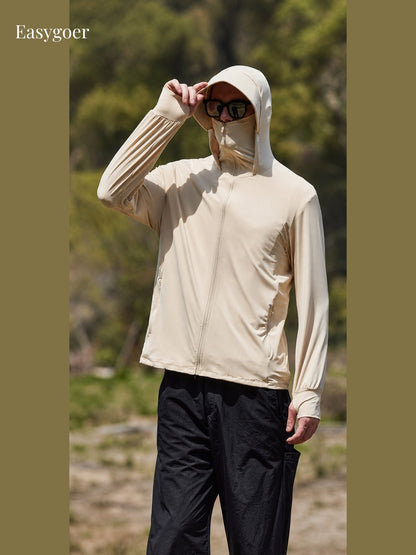 Lightweight Hooded Sun Protection Jacket