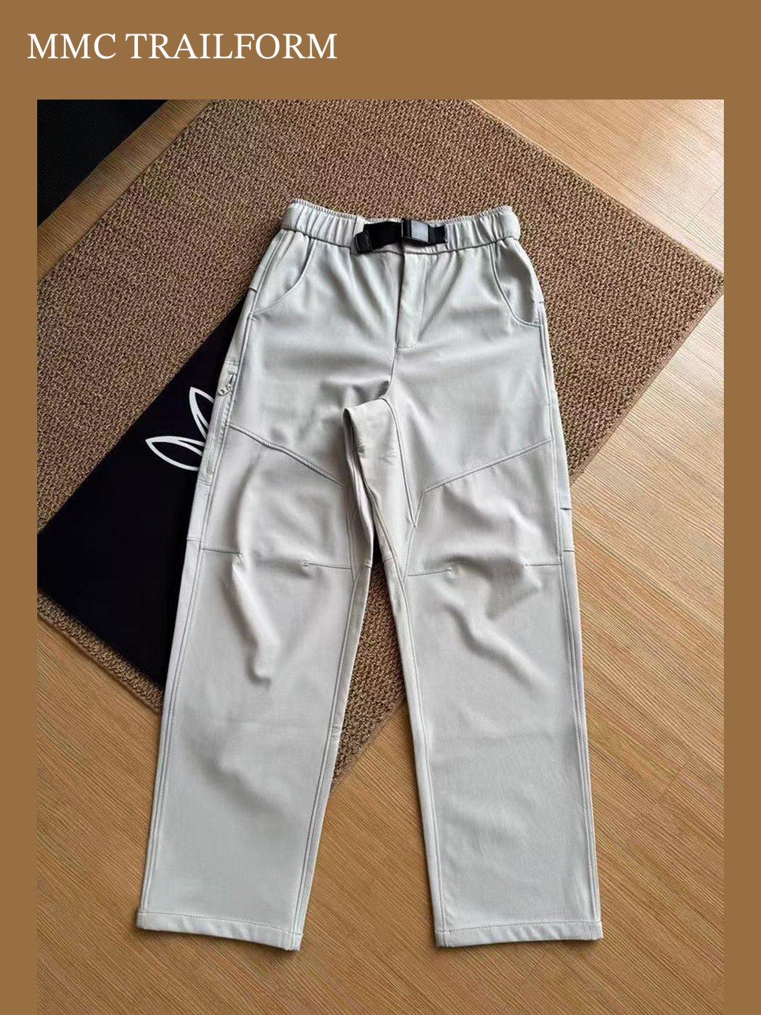 Men's Utility Panel Straight-Leg Cargo Pants