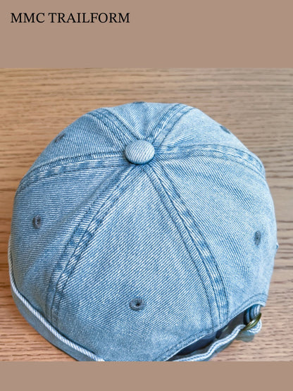 Unisex Vintage Washed Denim Baseball Cap