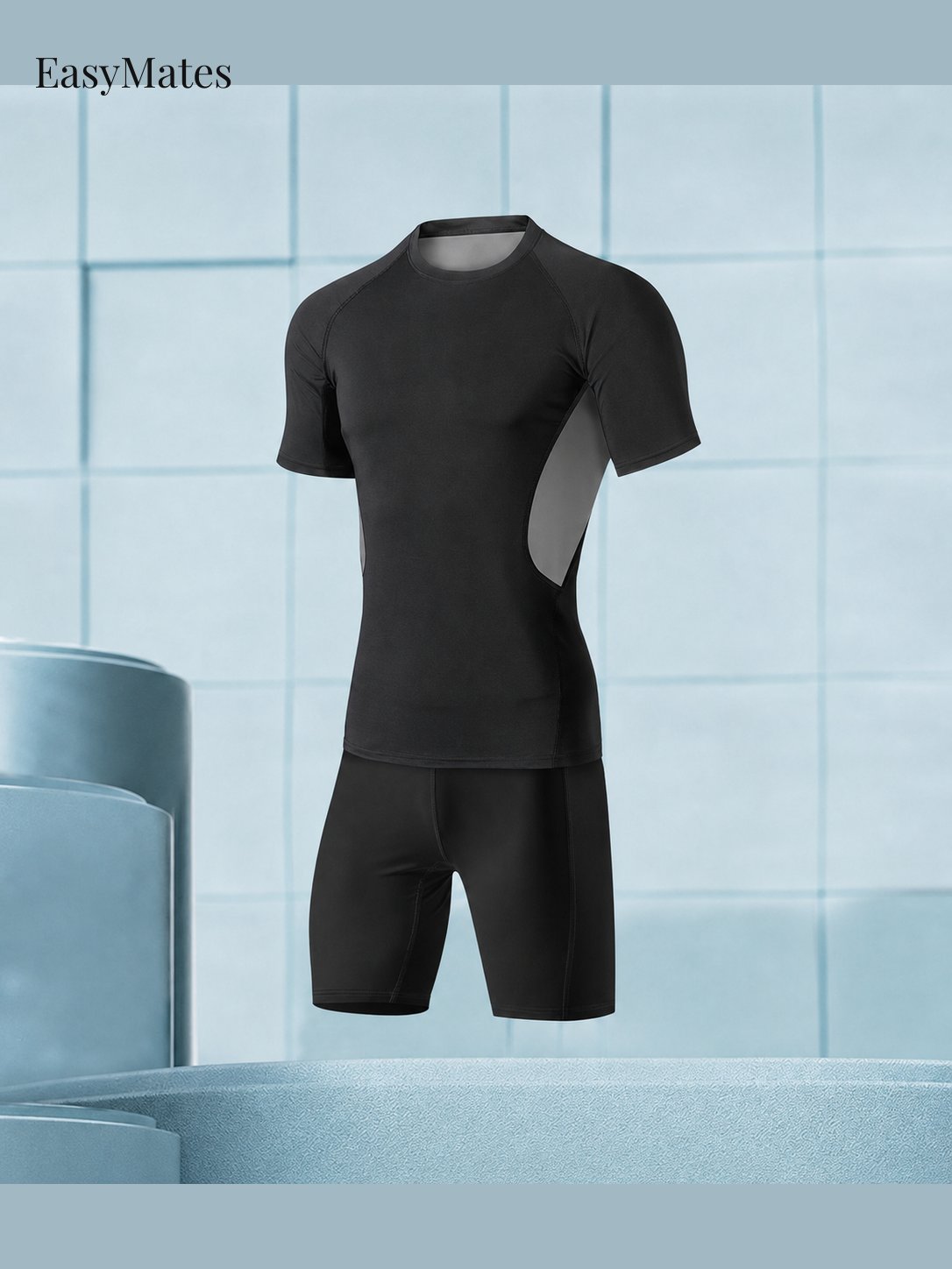 Men's Quick‑Dry Modest Swimwear Set