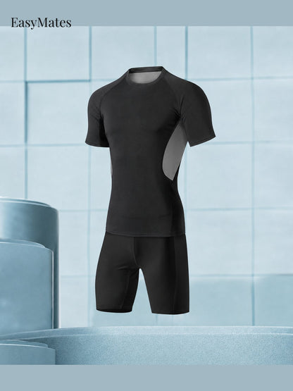 Men's Quick‑Dry Modest Swimwear Set