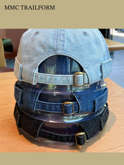 Unisex Vintage Washed Denim Baseball Cap