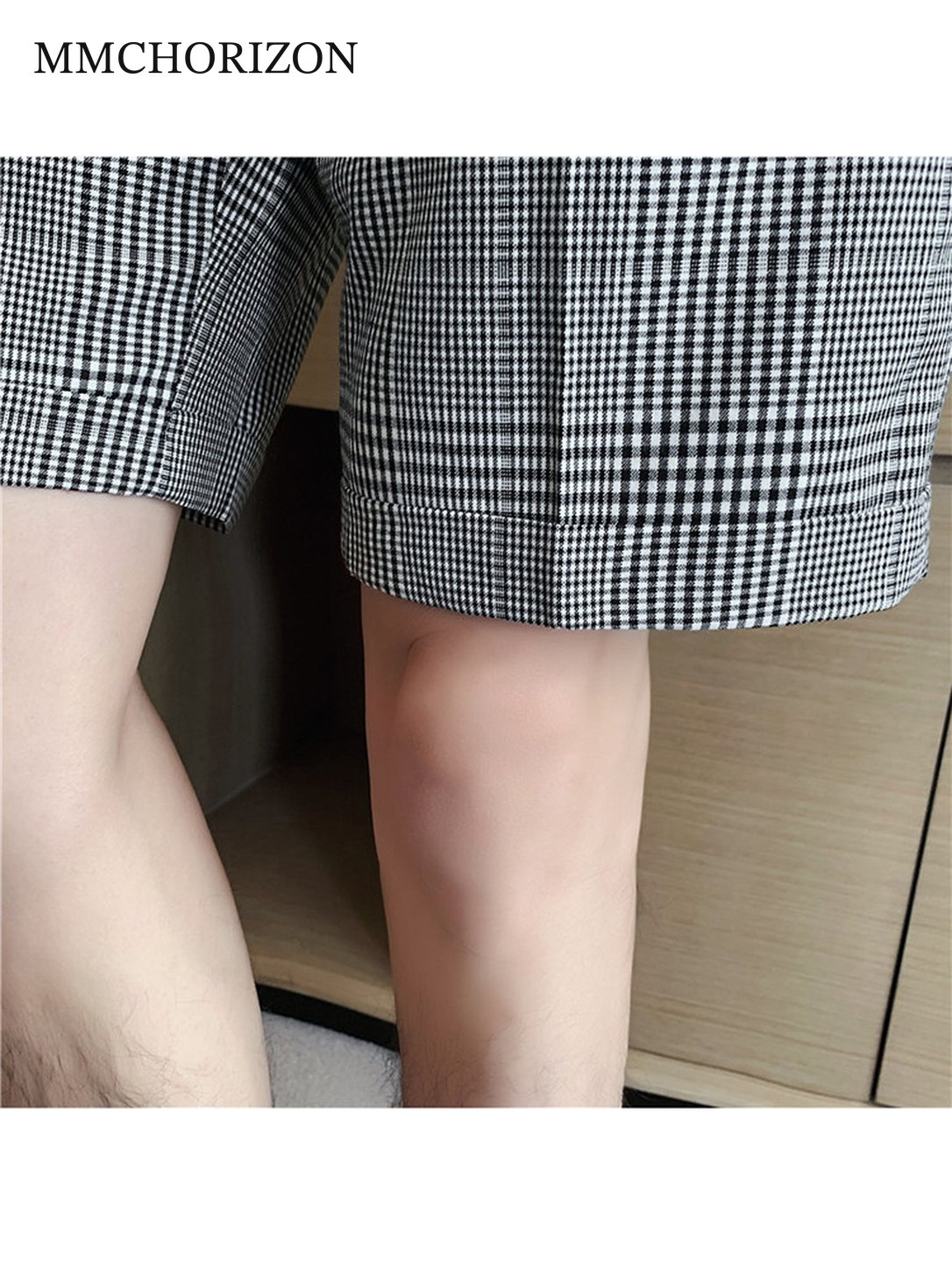 Men's Classic Plaid Tailored Shorts