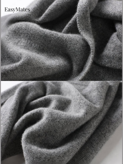 Cashmere Knit Scarf