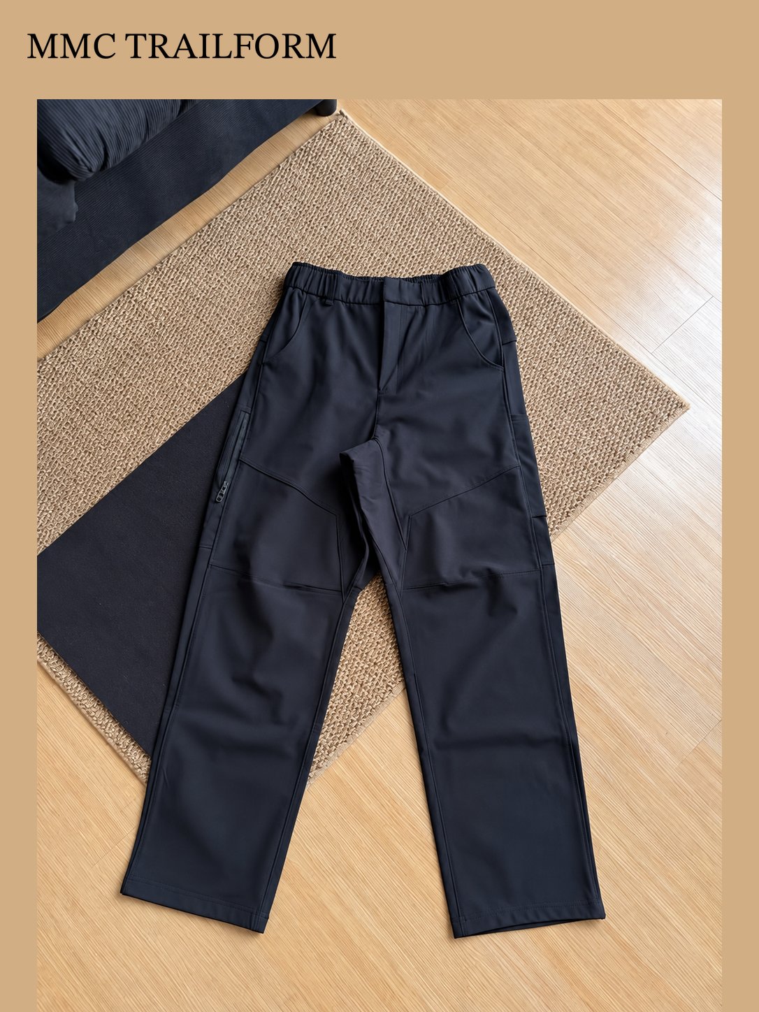 Men's Utility Panel Straight-Leg Cargo Pants